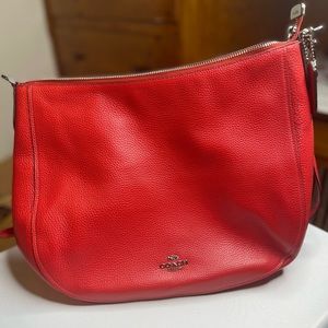 Red Coach Bag